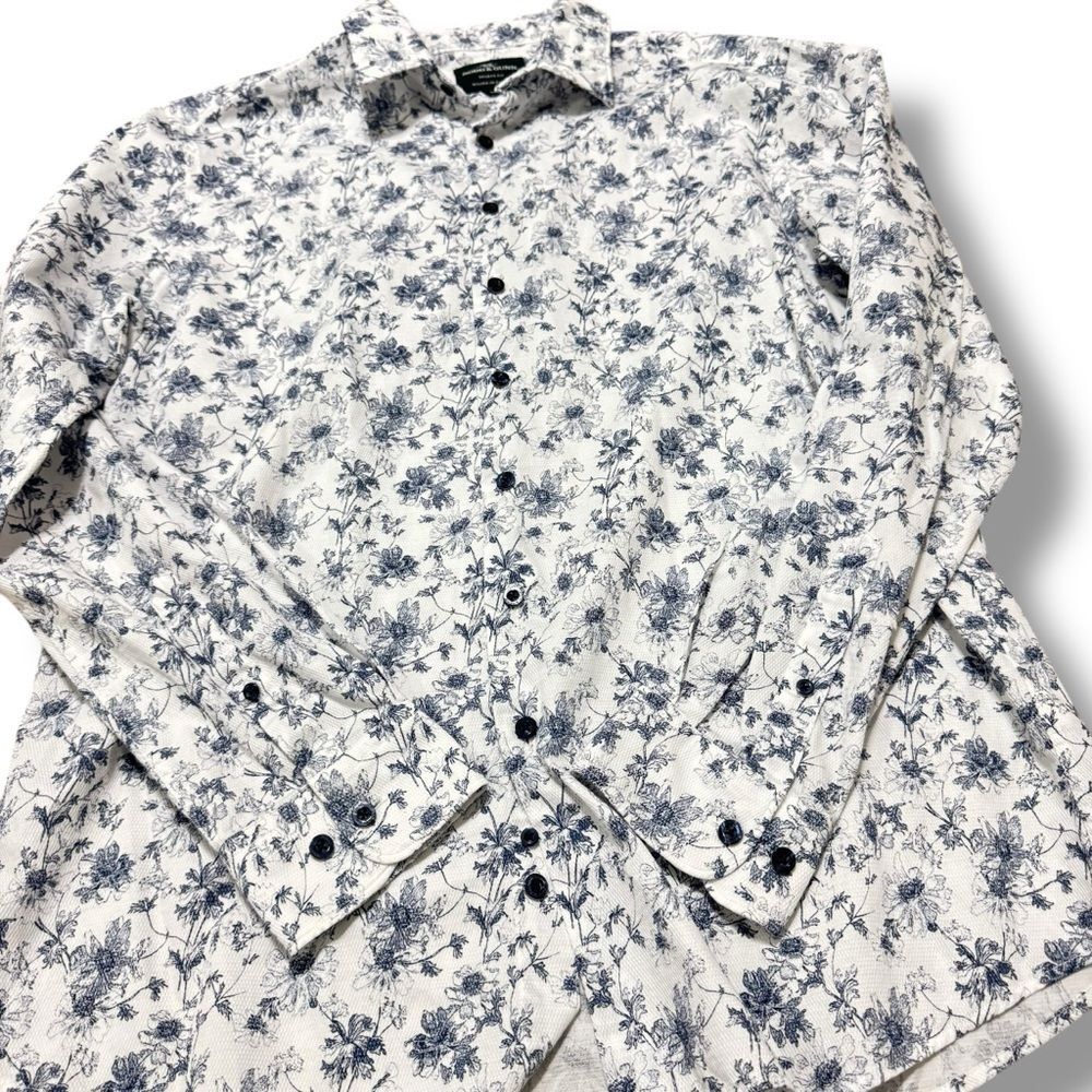 Rodd & Gunn Mount Albert Sports Fit Floral Button Down Shirt Men’s XL - Picture 6 of 9